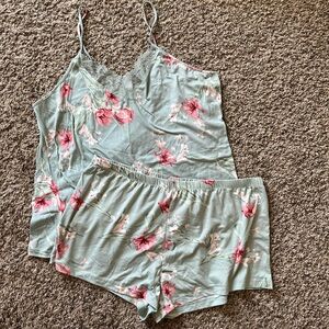 Flora Pajama Shorts Set